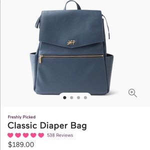 New with tags Classic Freshly Picked Diaper Bag